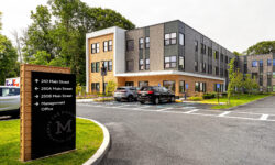 Exterior of McElwain new construction building